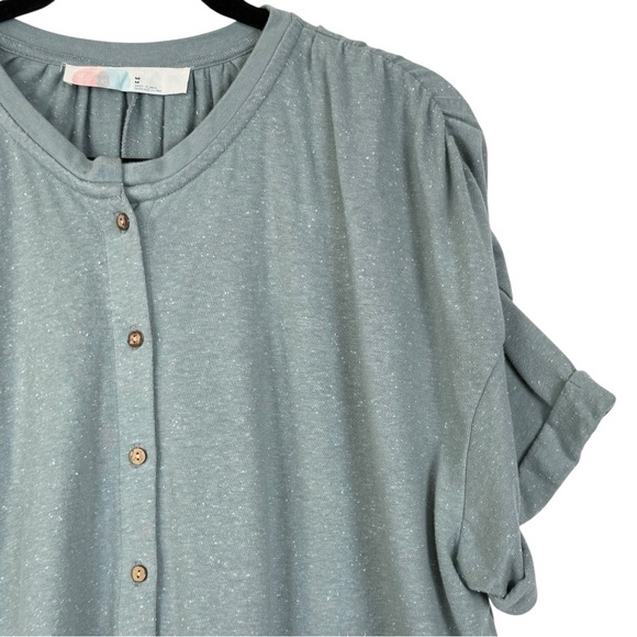 By Together Free People Beach Collection Knit Jumpsuit Seafoam Green Size Medium - Picture 6 of 16